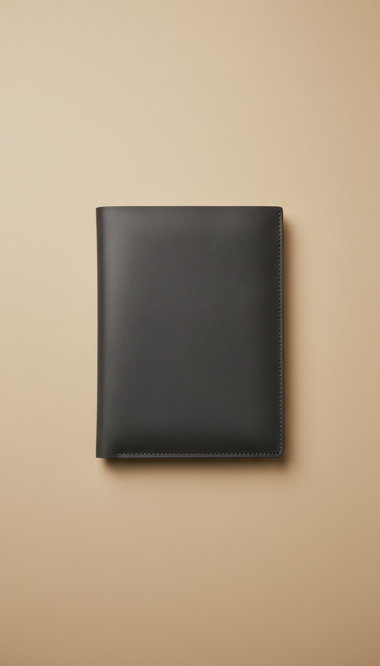 Hand-Bound Leather Concierge Folio